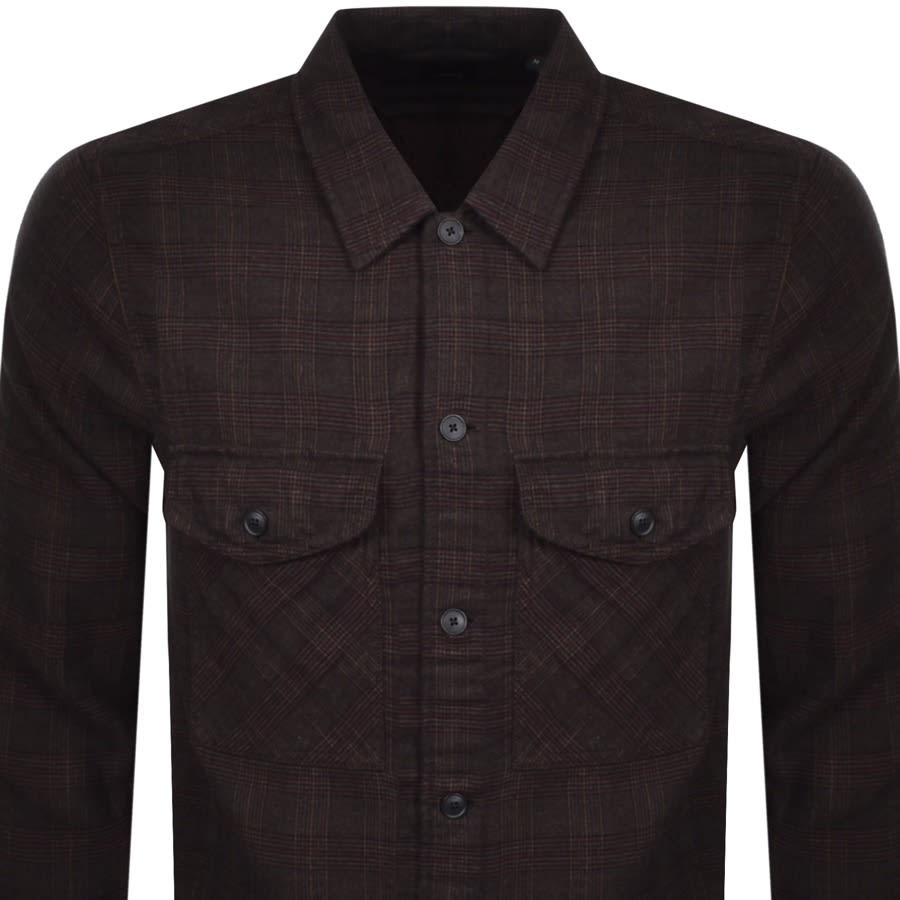 Alternative Image for ProductBOSS Loflash Long Sleeved Overshirt Black2